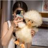 Charming Yellow Plush Duckling Doll Cute And Fluffy Stuffed Animal For All Ages
