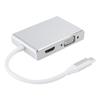 Кабель-адаптер-конвертер 4 в 1 TypeC в HDMI DVI VGA USB 3.0 Многофункциональный ноутбук