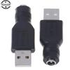 1 шт. Черный USB-разъем (мама) на 5,5 мм x 2,1 мм (мама) Адаптер-зарядное устройство преобразователь питания DC USB-разъем (папа) Type-C