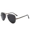 Metal Frame Polarized Sunglasses for Men Vintage Design Sport Fishing Driving Glasses