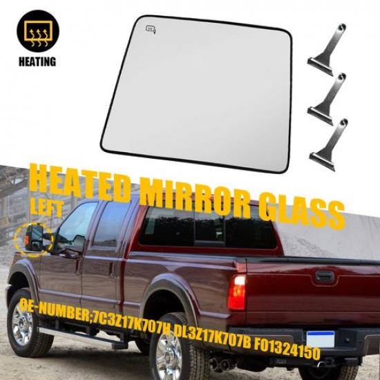 Driver Side Mirror Heated Left For 2008-2016 Ford F250 F350 F450 F550 Super Duty
