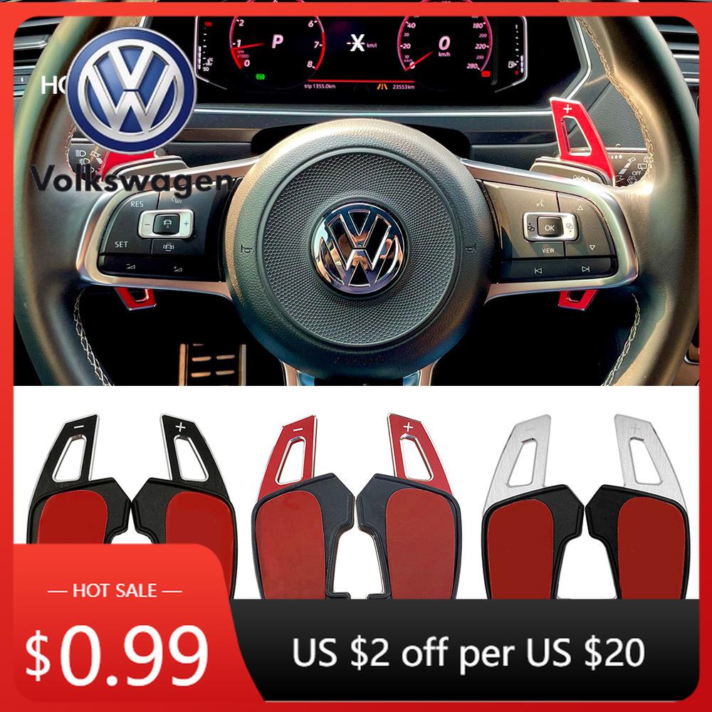OPQ1 2026 Hot VOLKSWAGEN For VW Golf 7 7.5 GTI MK7 GTE GTD RLINE Volkswage Polo Scirocco Jetta GLI Car Steering Wheel Paddle Shift Ex