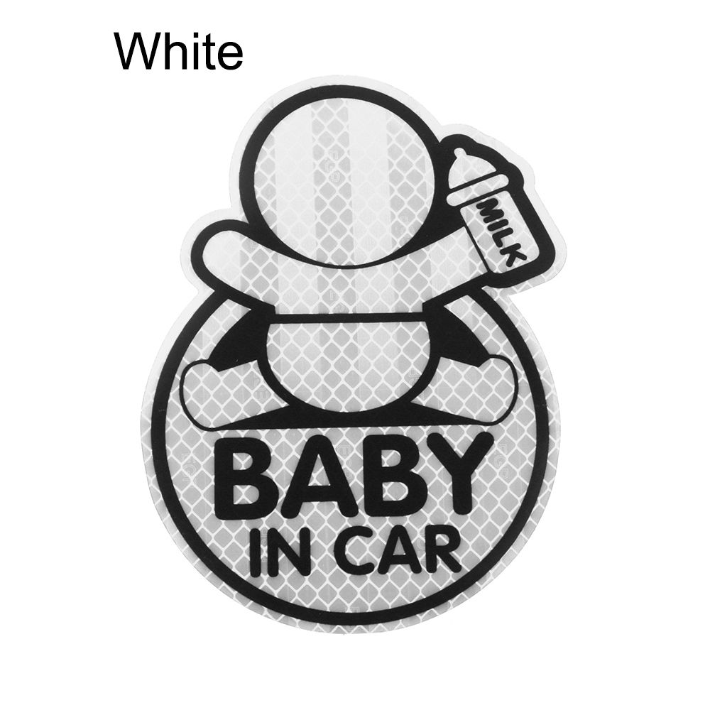 Декор бампера, виниловая наклейка «Ребенок в машине», предупреждающий знак безопасности, светоотражающие наклейки для автомобиля, наклейка на окно