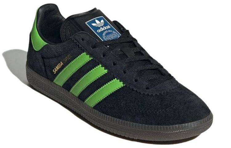 Samba Adidas Originals Deco Spezial 'Черный Светящийся Лайм Резина' IF5738