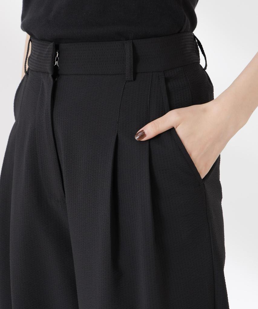 Nano Universe Soccer Tuck Wide Pants Be Paired with Other Size F Women's (Can Items) (110), Blue, 673-5127323