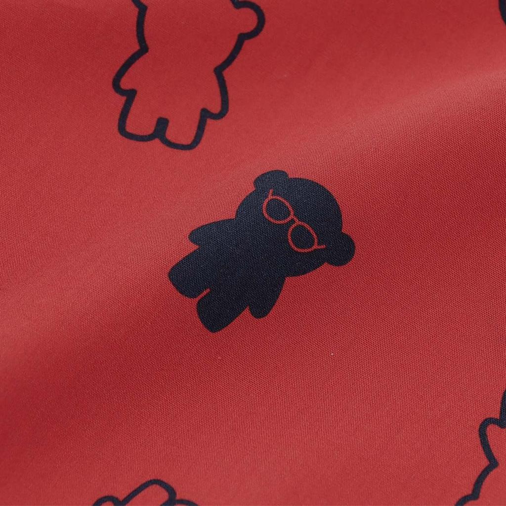 [Emporio Armani] Emporio Armani FLYING BEAR Медведь из манги Хлопковые тканые боксеры [LL] С передним отверстием Японский размер Мужское нижнее белье 54251003 XL (Японский размер