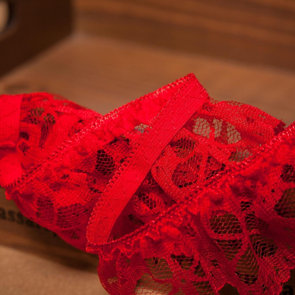 Sexy Women Lace Underwear Ladies Lingerie Crotchless Panties Pearls Beading Women's G Strings Thongs Open Crotch Sex Panty Floral Transparent Briefs