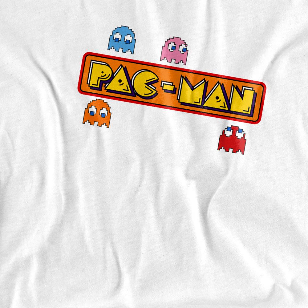 Pac-Man Mens Box Logo T-Shirt