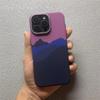 Магнитный чехол с принтом гор 17 16 Чехол для iPhone 15 Pro Max Жесткий для MagSafe Углеродный корпус телефона Камера Высокая защитная Coque