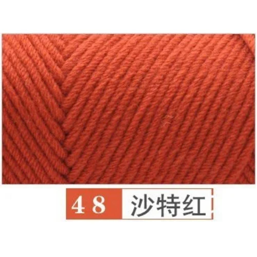 100 г Пряжа Pure Colour Lover Мягкая молочная хлопковая пряжа Шерстяная пряжа 8 сложений Нить для вязания шарфа Шерсть Ручная работа DIY Шарфы Подарок