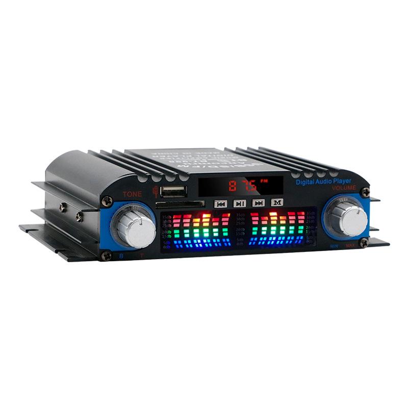 BT-998 Four-Channel Bluetooth 12V Car/Home Power Amplifier