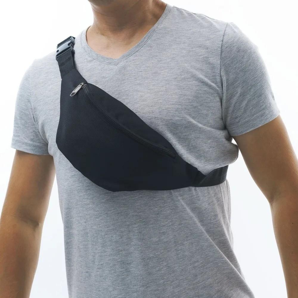 Сумка на пояс для женщин и мужчин, черная поясная сумка, сумка для телефона на открытом воздухе
