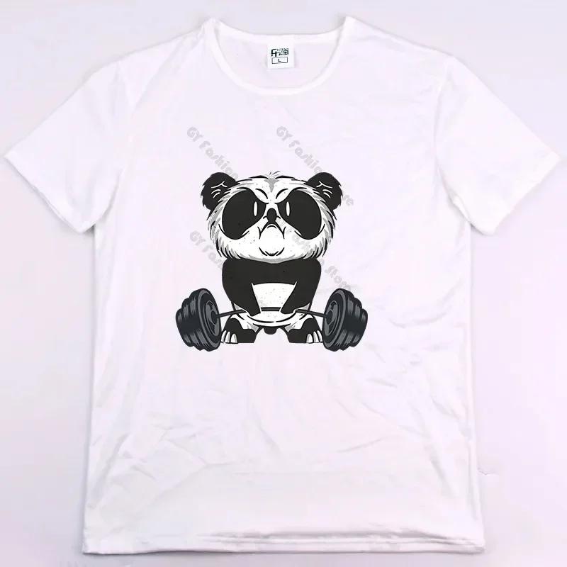 Футболка с круглым вырезом BUNS OF STEEL Rabbit Fitness Funny Gym Rat Bodybuilding унисекс повседневная футболка с коротким рукавом большого размера унисекс