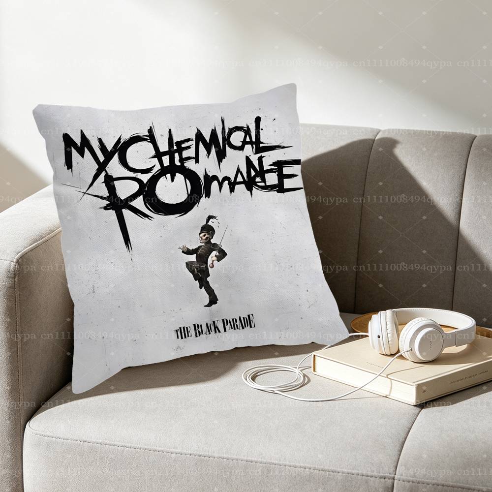 Жерар MCR My Chemical Romance Квадратная Наволочка для Подушки Диван Спальня Гостиная Спинка Разные Размеры Моющиеся Чехлы
