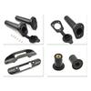 Universal Kayak Canoe Deck Mounted Paddle Clip + Screws Kayak Accessory