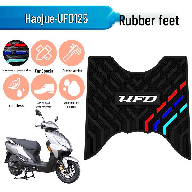 Haojue UFD125 Резиновая подножка, накладка для мотоцикла New Xingzhi 125 (HJ125T-51)