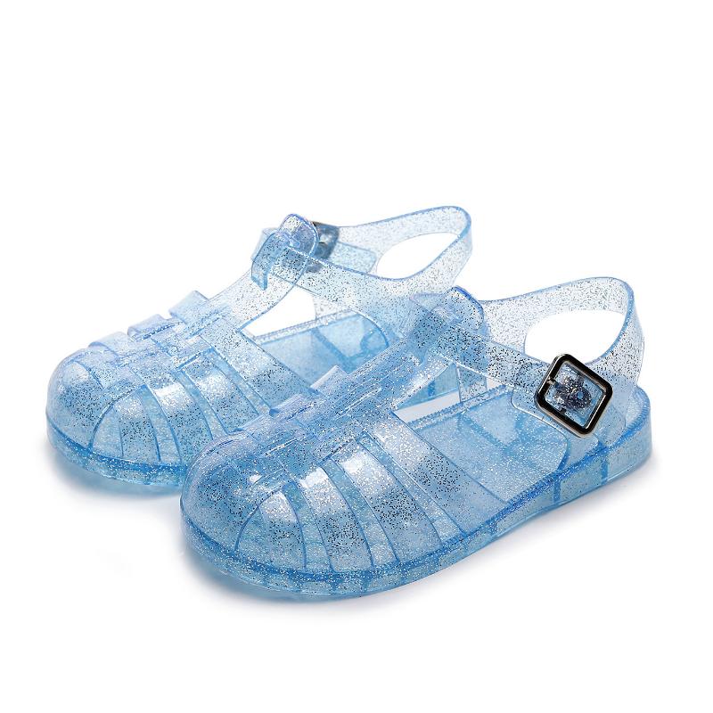 Children's Roman Shoes Summer Girls Flash Beach Shoes Princess Sandals