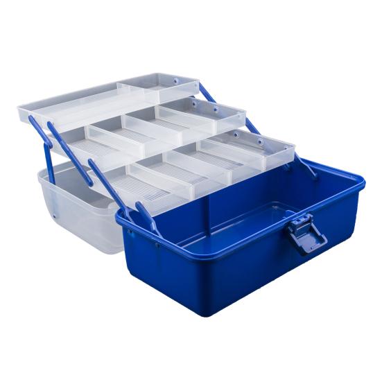 Portable 3/4 Layers Lure Bait Storage Box Fishhook Fishline Fishing Gear Protective Case