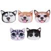 Novelty Head Support Cushion Cute Dog Cat Neck Pillow Car Headrest Soft Head Rest Cushion Comfortable Car Seat Pillow