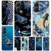 Чехол для телефона Xiaomi Poco X7 X6 X5 F7 Ultra F6 F5 Pro, Чехол-бампер Ocean Whale Shark для X4 Nfc F4 Gt F3 M6 M5S M5 M4 M3 Fundas Cover Coque