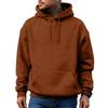 Men's Japanese Hoodie American Solid Color Long Sleeves Hooded Hood Hoodie Hoodie