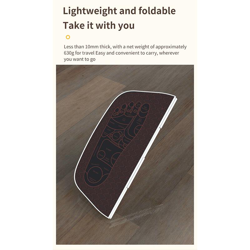 Foot Massage Mat Massager Feet EMS Electric Tool Device Blood Circulation Spa Exerciser Insoles Machine