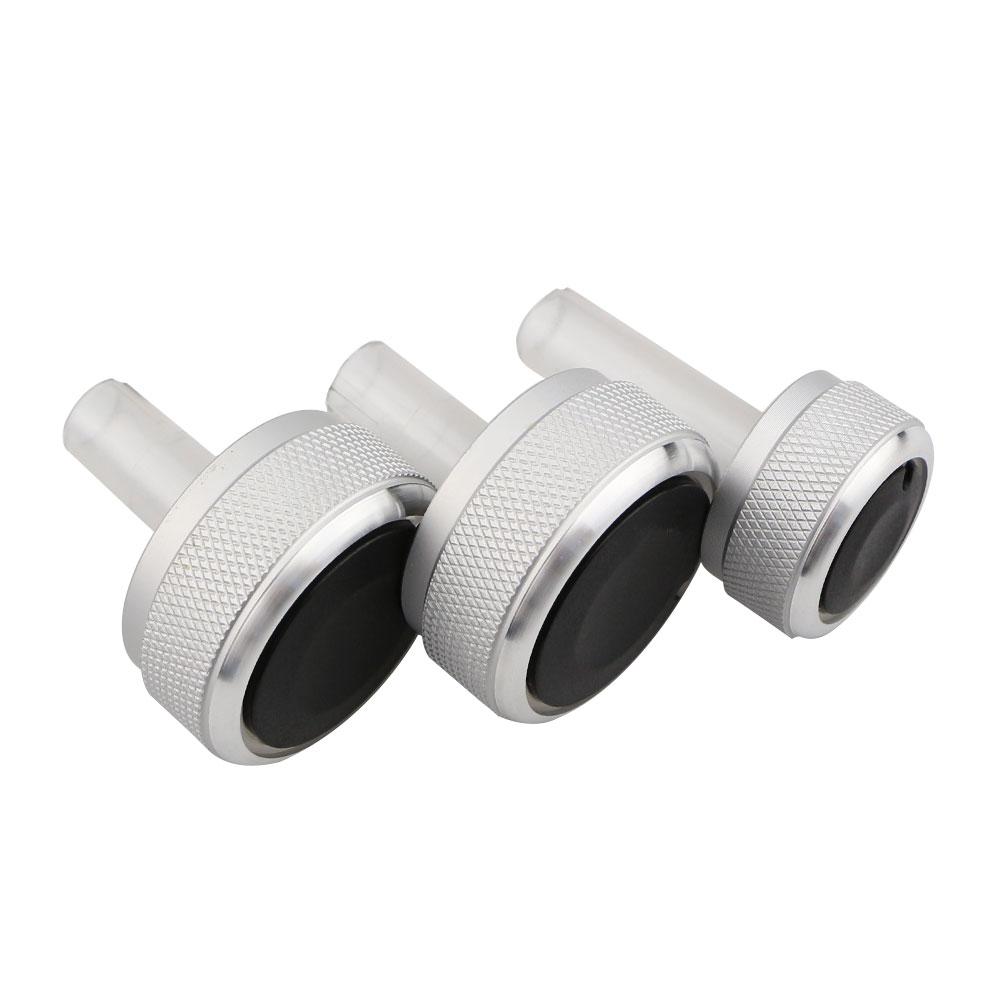 Aluminum Alloy Air Conditioning Knob AC Knob Heat Control Button for VW Passat B5 GOLF 4 MK4 Bora Auto Accessories