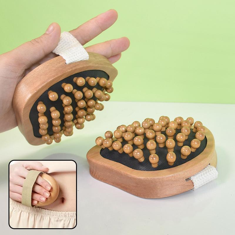 Антицеллюлитная щетка для тела, успокаивающее деревянное эфирное масло, спа, воздушная подушка, массажная расческа для волос, массажная щетка для кожи головы, массажер для тела