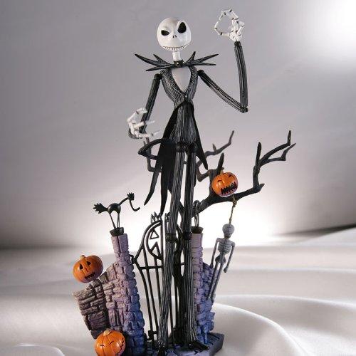 Legacy of Revoltech Jack Skellington Glow-in-the-Dark Ver. Jack Skellington, Approximately 185mm, ABS & PVC Pre-painted Action Figure