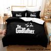 Новый Комплект Постельного Белья Крестный Отец Односпальный Двуспальный Полный Размер King-Size Размеры Комплект Постельного Белья Взрослые Дети Спальня Трехсекционные Комплекты 3D Аниме