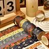 Набор из 12 рулонов изысканной васи-ленты для DIY-скрапбукинга, декоративные рулоны ленты, декоративный узор в винтажном стиле