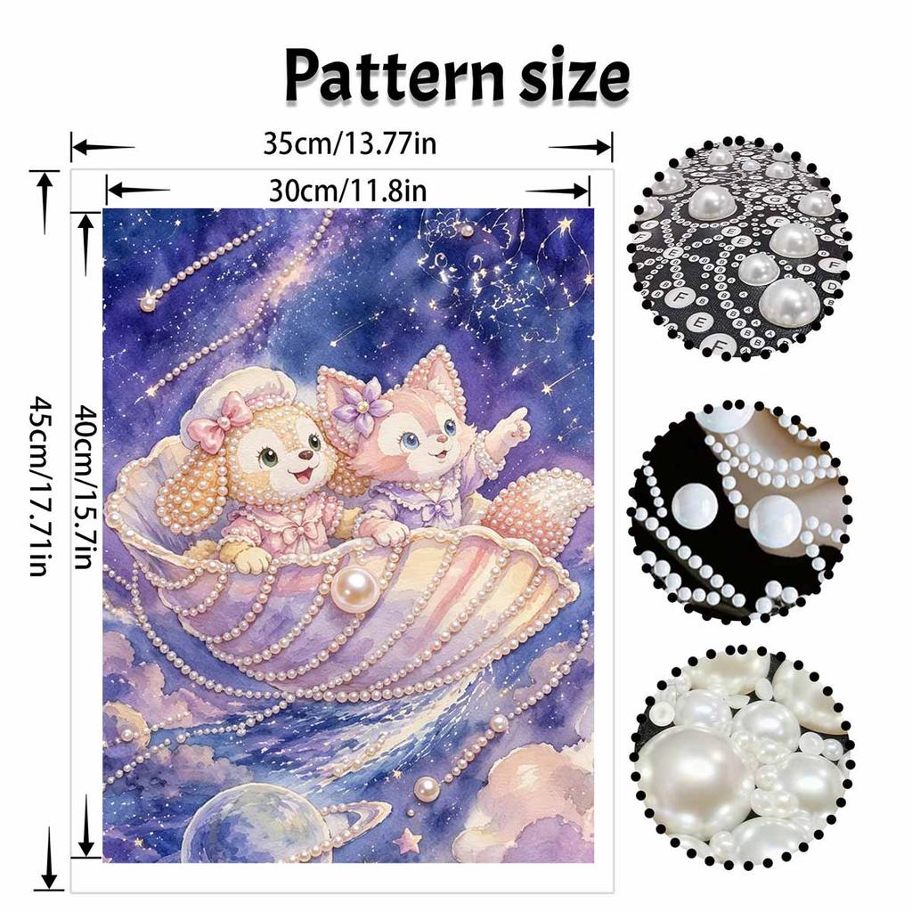Disney Pearl Painting Painting Kit Cute Cartoon Pearl Art Home Decor Handmade Gift Diamond Painting Kits