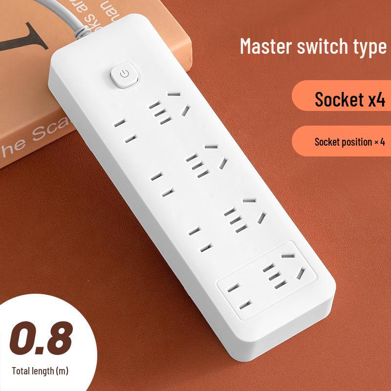 Умная USB-розетка с выключателем и розеткой - Новый национальный стандарт удлинителя