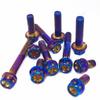 M6 Titanium Flange 10/15/20/25/30/35/40/45/50/60 Hex Head Bolts Hex Head Screws  Motorcycle