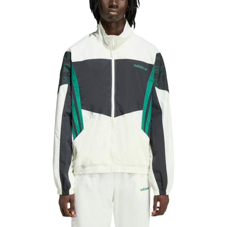 adidas Originals Осень/Зима 25 Сантьяго Мягкая Удобная Нежная к Коже Куртка с Высоким Воротником Мужская Куртка KS8328