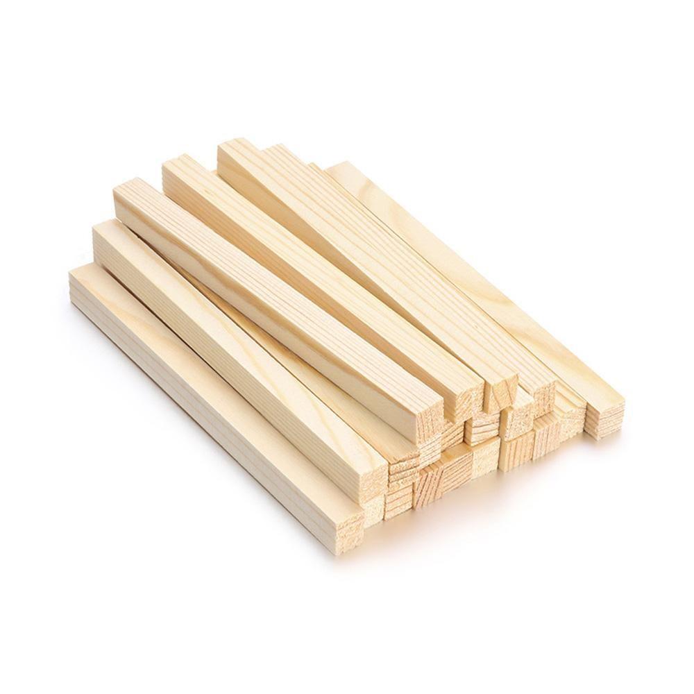 Kids Children Building Model Square Wooden Rods Educational Toys Counting Stick Wooden Diy Craft