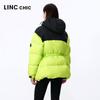 Jinyujie Women's Mid-length Thick Goose Down Jacket Y24801280-G