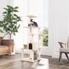 Scratching Post with Sisal Scratching Posts Cream 142 cm