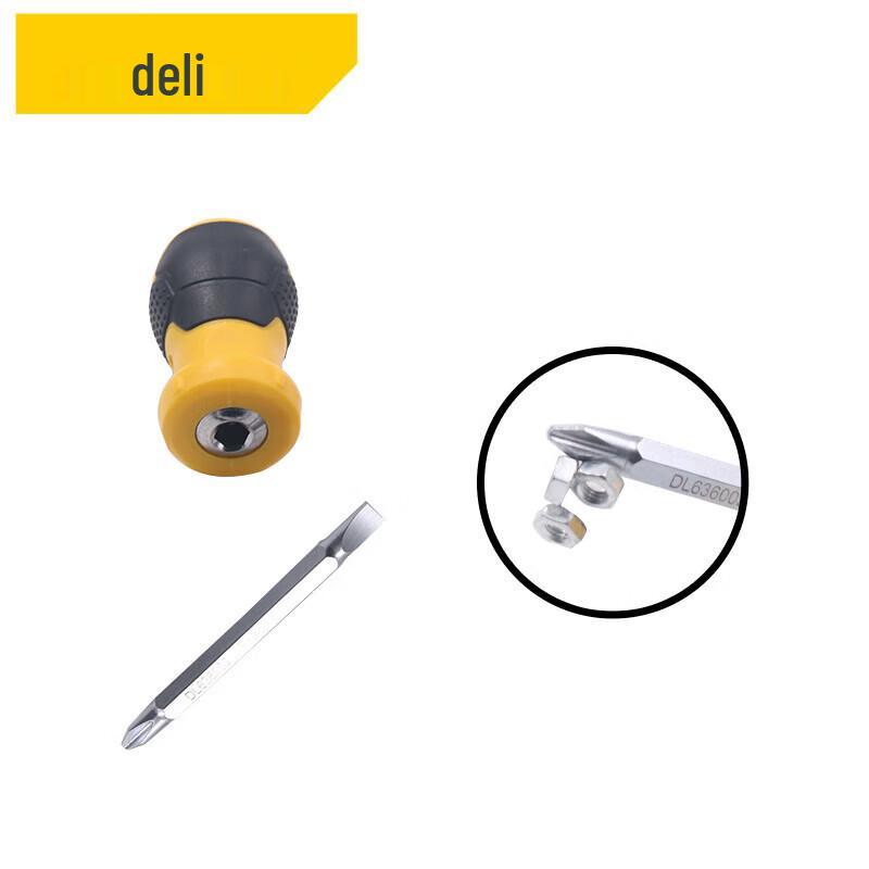 Двухцелевая отвертка Deli