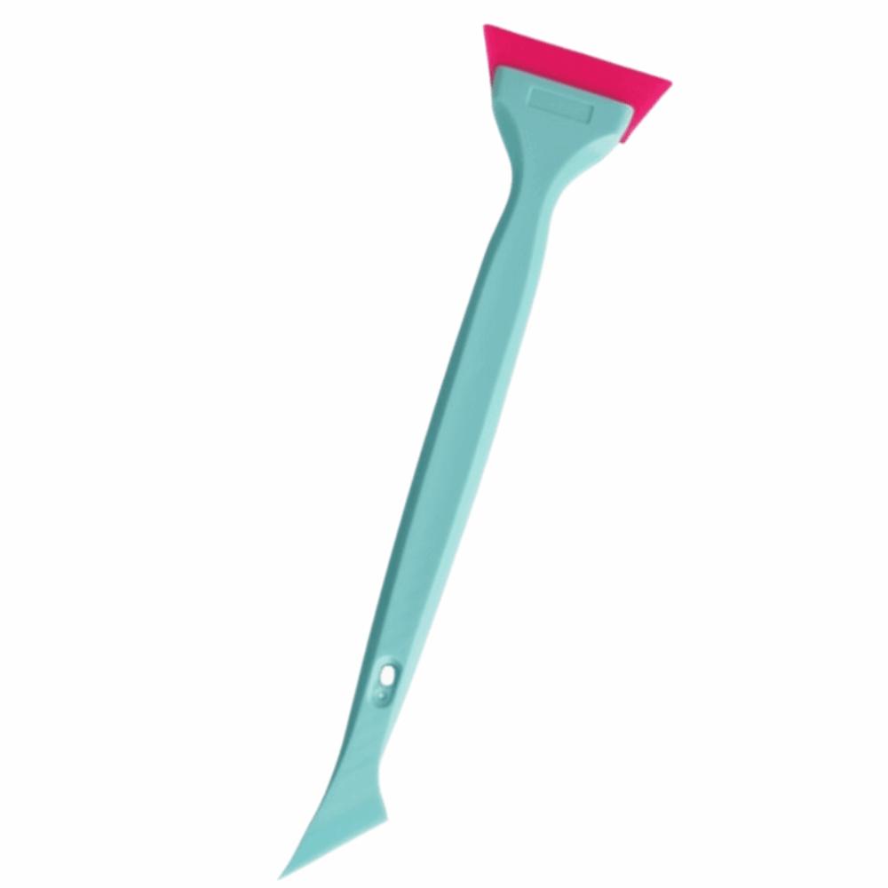 Flexible Rubber Dual-Ended Rubber Squeegee Small Handle PPF Squeegee Window Tint Application