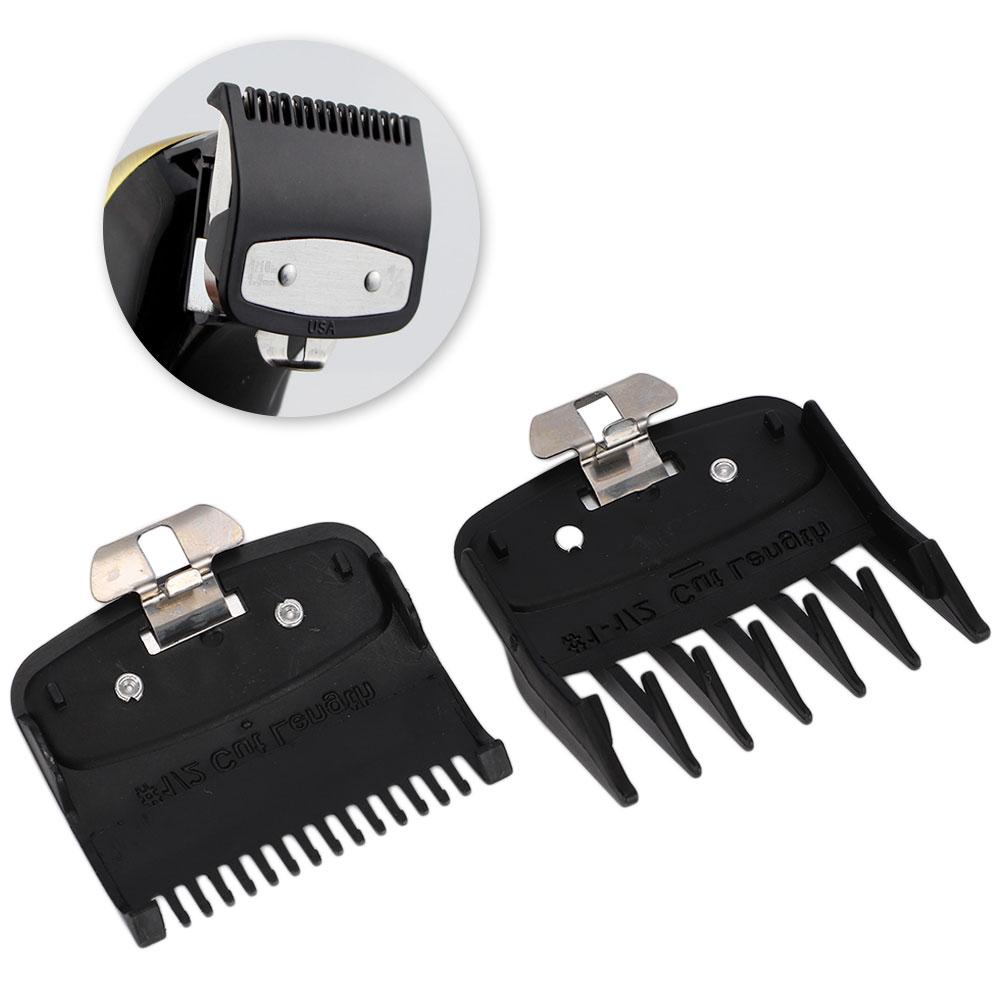 2 шт. Профессиональный набор направляющих для расчесок, запасные части для машинки для стрижки волос, аксессуары для парикмахерских расчесок