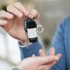 Мини-фонарик LED на брелок, перезаряжаемый через USB, многофункциональный, яркий свет, для дома, портативный, карманный