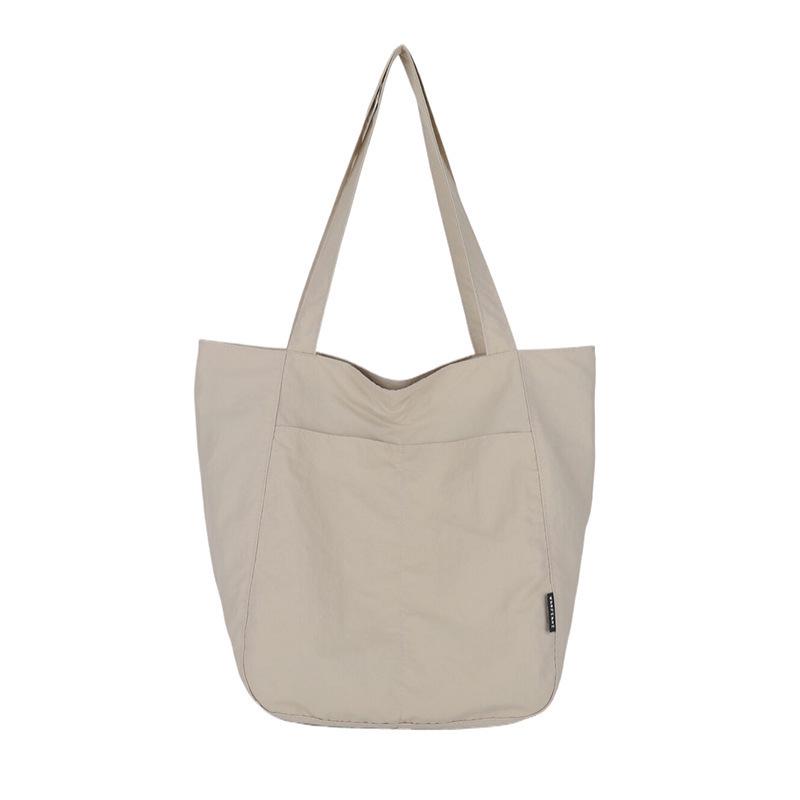 Японская водонепроницаемая нейлоновая повседневная женская сумка-тоут для весны/лета – Большая вместимость, стильная сумка на одно плечо