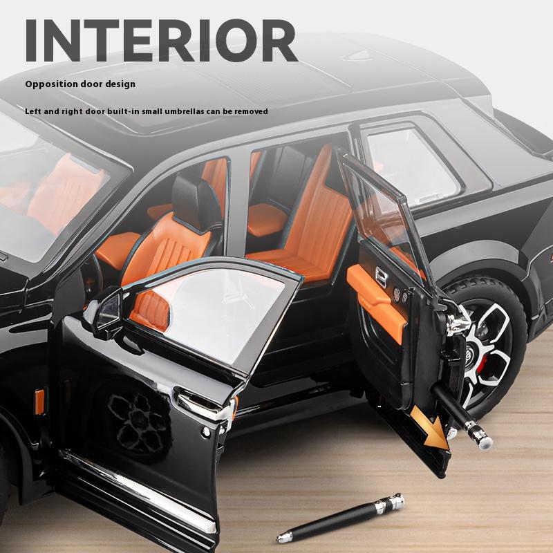 1/20 Rolls Royce Cullinan Роскошный Внедорожник Металлический Литой Модель Автомобиля Коллекция Хобби Украшение Праздничные Подарки Бойфренд