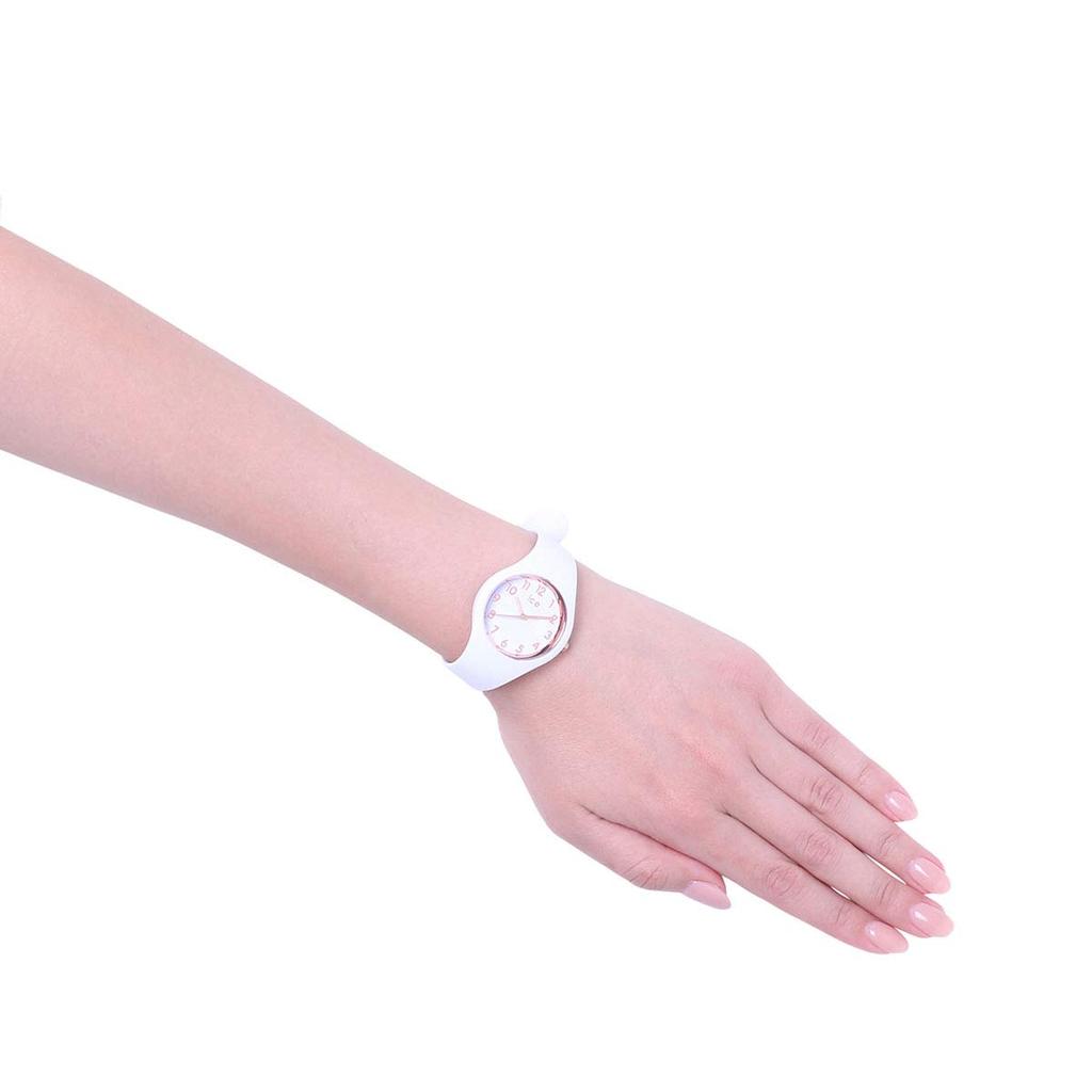 Авторизованный дистрибьютор Часы Ice watch 015343 Ice glam белые розовые золотые цифры очень маленькие [Ice watch] женские