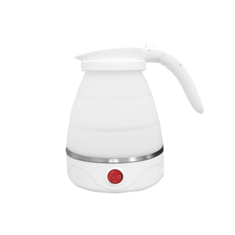 Compact Folding Electric Travel Kettle with Silicone Body & Auto Shut-off – Ideal Gift for Students