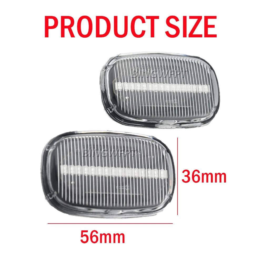 LED Dynamic Side Marker Turn Lights Indicator Blinker Signal Lamp For Toyota Celica T20 23 Corolla Caldina Avensis Starlet Prius