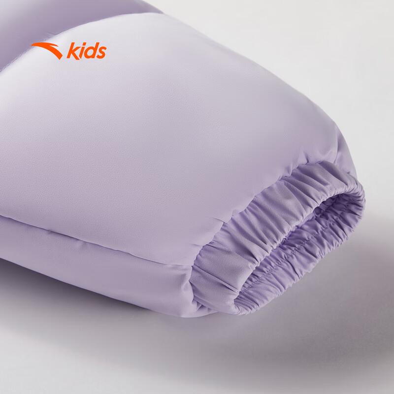 Anta Детская женская китайская утепленная куртка средней длины "Лед и Снег"