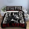 "Iconic Elvis Presley Performance Artwork" Print Bedding Set Duvet Cover Pillowcases (1* Duvet Cover 2* Pillowcases Do Not Include Comforter)