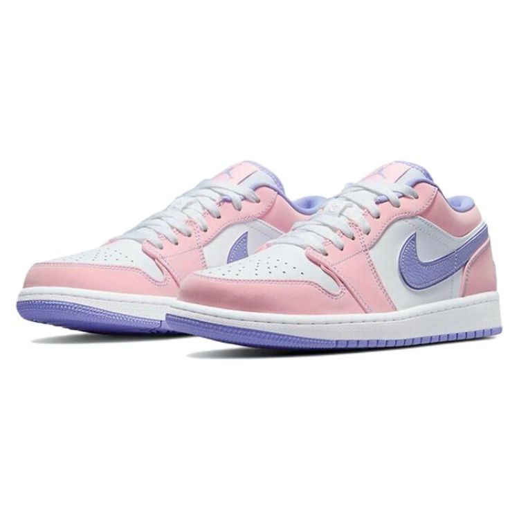 Детские кроссовки Air Jordan 1 Low SE GS Arctic Punch Pink Purple-Pulse White CV9844-600